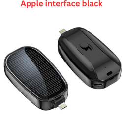 {Apple interface black} -> BUY 1 High Speed Mini Solar Power-Bank- ₦18,500 + Free Delivery