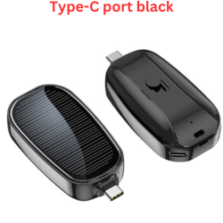 {Type-C port black} -> BUY 1 High Speed Mini Solar Power-Bank- ₦18,500 + Free Delivery