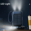Fast Charging High-Capacity 20000mAh Solar Power Bank