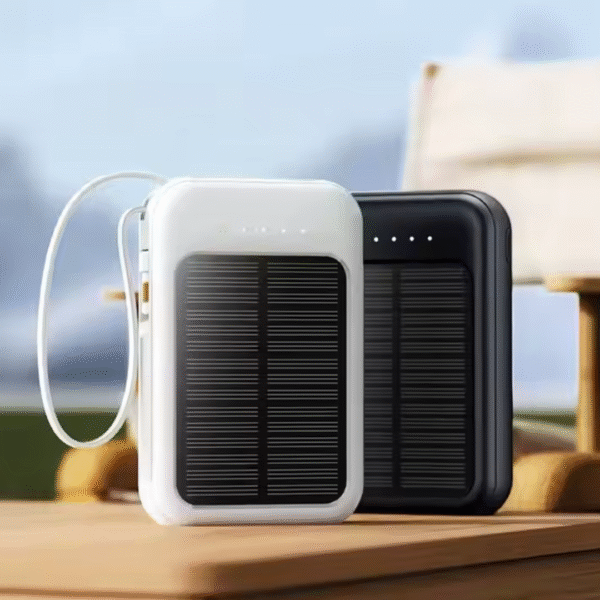 Fast Charging High-Capacity 20000mAh Solar Power Bank