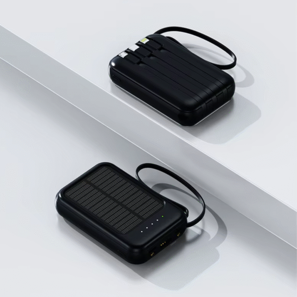 Fast Charging High-Capacity 20000mAh Solar Power Bank