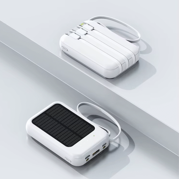 Fast Charging High-Capacity 20000mAh Solar Power Bank