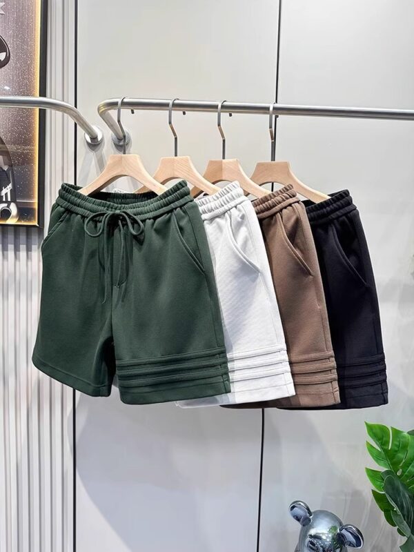 Three Bar Heavy Sports Shorts Men's Pants
