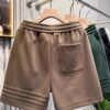 Three Bar Heavy Sports Shorts Men's Pants