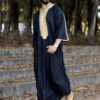 African Men's Lion Luxury Striped Loose Fit kaftan
